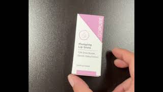 GO PURE  Plumping Lip Gloss  Carton Assembly [upl. by Aronoel426]