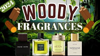 TOP 10 WOODY AROMATIC FRAGRANCES FOR MEN 2024  SMELL LIKE THE FOREST [upl. by Aan793]