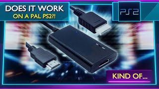 PS2 HDMI Adapter  LevelHike HDMI  DOES IT WORK on PAL PS2 [upl. by Katlin]