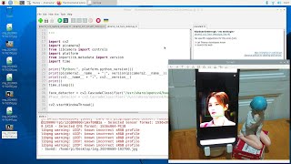 OpenCVPython on Raspberry Pi  Capture images from Camera using Picamera2 display using OpenCV [upl. by Yatnuahc]