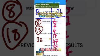 teatime uk49slunchtimeresults sbprediction gosloto uklotto uk49sprediction lunchtime lottery [upl. by Zapot]