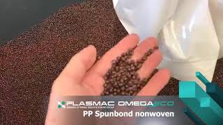 PLASMAC  Recycling PP  Spunbond Nonwoven [upl. by Noirb383]