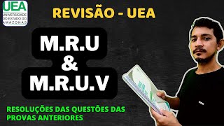 Revisão Completa de FÍSICA para o VESTIBULAR da UEA 2023 [upl. by Aketahs]