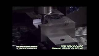 YONNEX Trochoidal machining  Roughing of pocket [upl. by Hinda]