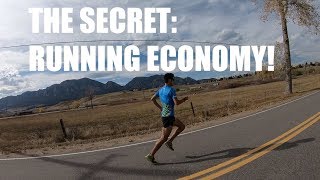 THE MOST IMPORTANT FACTOR IN DISTANCE RUNNING SUCCESS RUNNING ECONOMY  Sage Canaday Training Tips [upl. by Orteip]