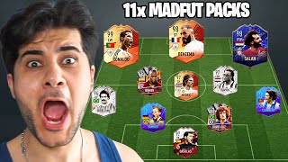 11 Madfut Packs  mein Fifa Team [upl. by Odin138]