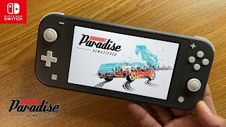 Burnout Paradise Remastered Nintendo Switch Lite Gameplay [upl. by Cockburn]