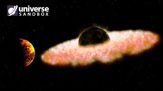 Monstrous Black Hole Checking Out Your Solar Systems 274 Universe Sandbox [upl. by Susej273]