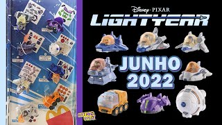 NAVES LIGHTYEAR DISNEY PIXAR McLanche Feliz Junho 2022 McDonalds McDonalds Caçando Bonecos  389S [upl. by Shishko]