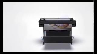 HP DesignJet T520 24quot A1 amp 36quot A0 Plotter [upl. by Wistrup52]