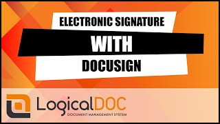 Electronic signature with DocuSign [upl. by Combes]