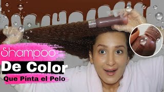 PÍNTATE EL PELO CON ESTE SHAMPOO DE COLOR CASERO  Yulie Cabel [upl. by Goth]