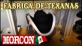 Así se hacen las Texanas en San Francisco del Rincón Guanajuato México sombreros Vaquero Fabrica [upl. by Einwat]