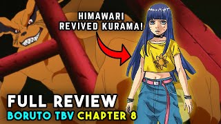 HIMAWARI nagtataglay ng TAILED BEAST ayon kay JURA  Boruto Two Blue Vortex Chapter 8 Full Review [upl. by Shama]