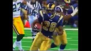 Marshall Faulk vs Packers 2002 highlights [upl. by Ayala]