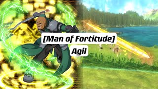 【SAOIF】Man of Fortitude Agil Earth  Blunt  Single Foe  Full Burst Skill Animation [upl. by Eliga]