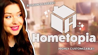 This Could Be The BEST New Simulation Game of The Year  Hometopia [upl. by Yelats]