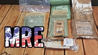 Abrindo e comendo uma Ração Militar Americana MRE [upl. by Ttocs763]