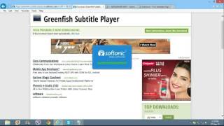 How to add subtitles to online video or movie streaming  using Greenfish subtitle player [upl. by Fulmis179]