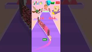 Popsicle Stack  lvl 102  Gameplay Run 3d ❤️💛💚 icecream gamerun3d funny shorts [upl. by Edahc]