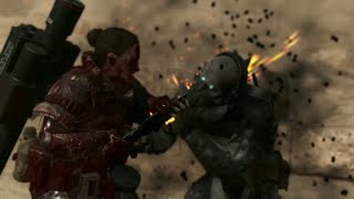 All special CQC moves against Parasite units MGSV [upl. by Desma]