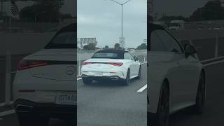 2024 Mercedes CLE Convertible 300 4 matic spotted on the road [upl. by Calida861]