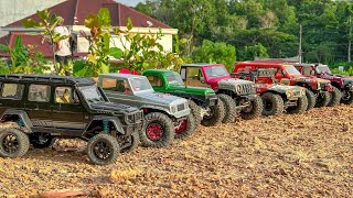 Mabar Rock Crawling BJBJ  Indonesia Balikpapan RC Adventure 110 Scale [upl. by Eneg7]