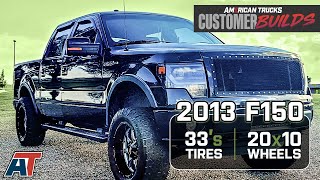 2013 F150 with Moto Metal Wheels amp 33quot Tires  AmericanTrucks Customer Builds [upl. by Aniweta]