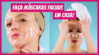 Máscaras faciais coreanas aprenda a fazer em casa  dicas de beleza  VIX Glam [upl. by Cataldo]