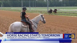 Colonial Downs kicks off nineweek racing season with schedule filled with fun events [upl. by Poul]