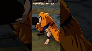 Who wrote these voice lines sparkingzero gaming gohan dragonball [upl. by Oramug142]