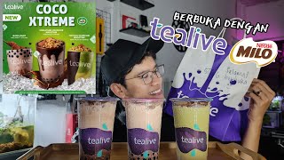 BARU TEALIVE COCO XTREME  Tealive Milo Pearl Milk Tea [upl. by Gunn841]