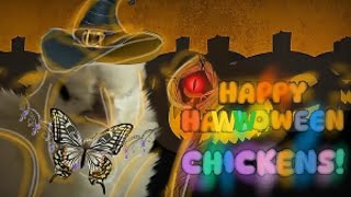 Happy Halloween chickens song [upl. by Zerep]