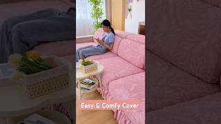 Revive Your Old Sofa with This Easy amp Comfy Cover mattresscoversheet sofacover sofaretro [upl. by Ailesor]