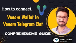 How to connect wallet in Venom telegram Bot  Earn Online QamarZiaAli [upl. by Yracaz]