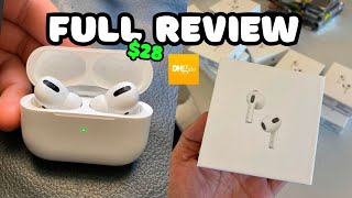 Reviewing Fake 11 AirPods full review only 28 [upl. by Latsyrhk]