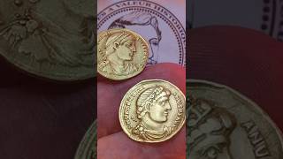 monnaiesvaleurhistorique goldcoin solidus aureus romancoins numismatics [upl. by Haletta630]