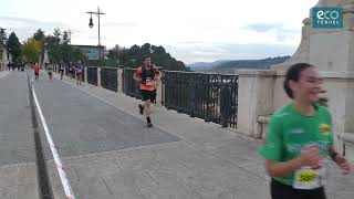 MEDIA MARATÓN DE TERUEL 9 NOV 2024SALIDA Y PRIMER PASO VIADUCTO [upl. by Zehc]