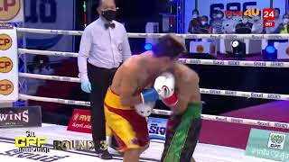 Best Fights of 2021  Knockout CP Freshmart TKO5 Robert Paradero [upl. by Katti]