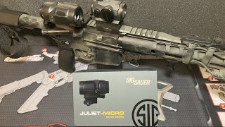 Sig Juliet 3 Micro  Awesome 3X Magnification For Your Red Dot [upl. by Adnanref]