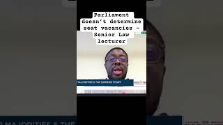 Senior law lecturer from GIMPA speaks on parliament versus Supreme Court debacle ghana bawumia [upl. by Kleper]