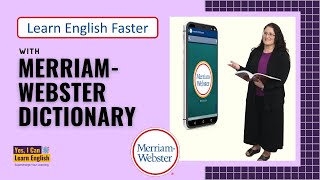 Learn English Faster with MerriamWebster Dictionary [upl. by Nalyd]