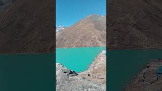 gokyo lake everest regiontrekking mountains himalayas shortvideo nature [upl. by Allekram]