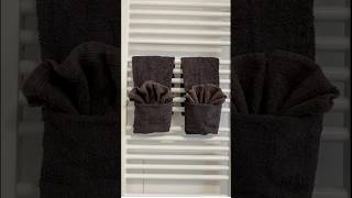 Easy Towel Folding Tricks to Upgrade Your Bathroom [upl. by Htrahddis]