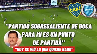 Hugo Balassone sorprendido Boca vs Godoy Cruz 41 Liga Profesional [upl. by Amethyst478]