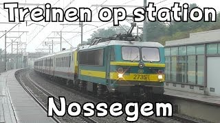 Treinen op station Nossegem [upl. by Nho]