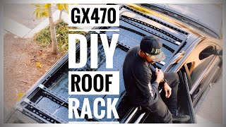 Lexus GX470  DIY ROOF RACK UNDER 20000 [upl. by Giddings]