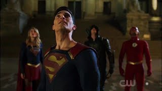 Elseworlds Crossover Scene  The Flash amp The Monitor on Earth 90 [upl. by Linea]