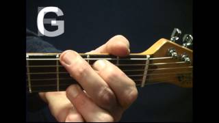 F Chord Rhythm Guitar Lesson Switching G to F [upl. by Yztim163]