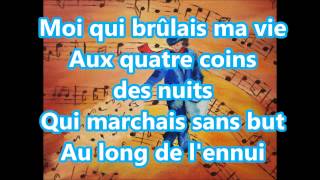 LA MUSIQUE  NICOLETTA  PAROLES [upl. by Adnaw922]